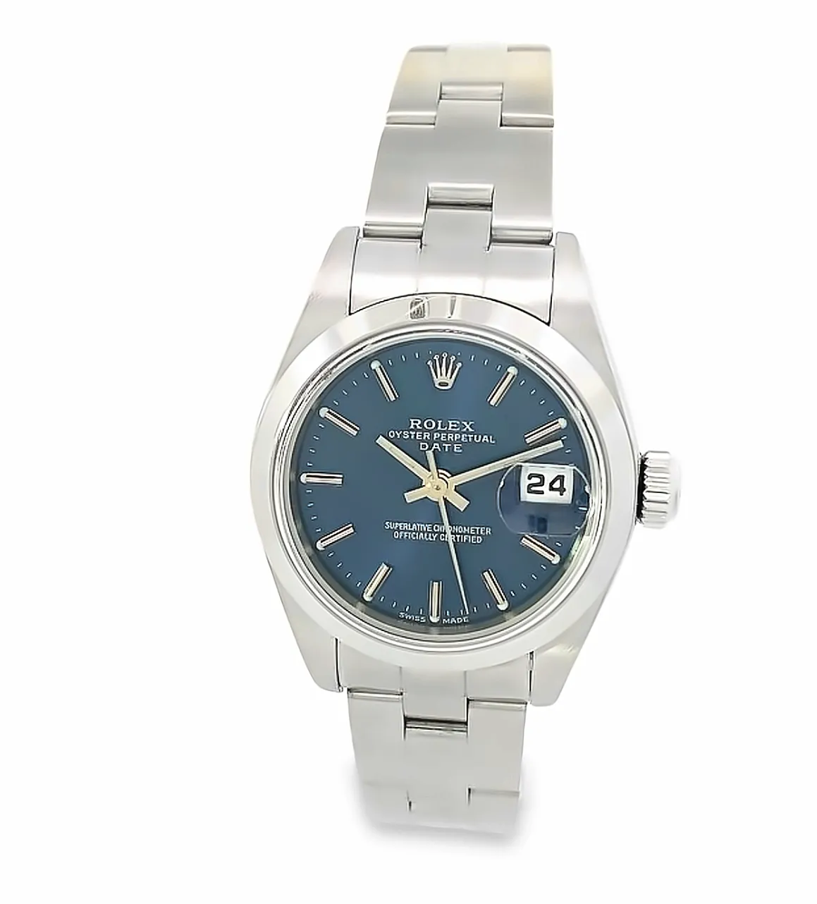 ROLEX - Oyster Perpetual Date Blue Dial 26mm