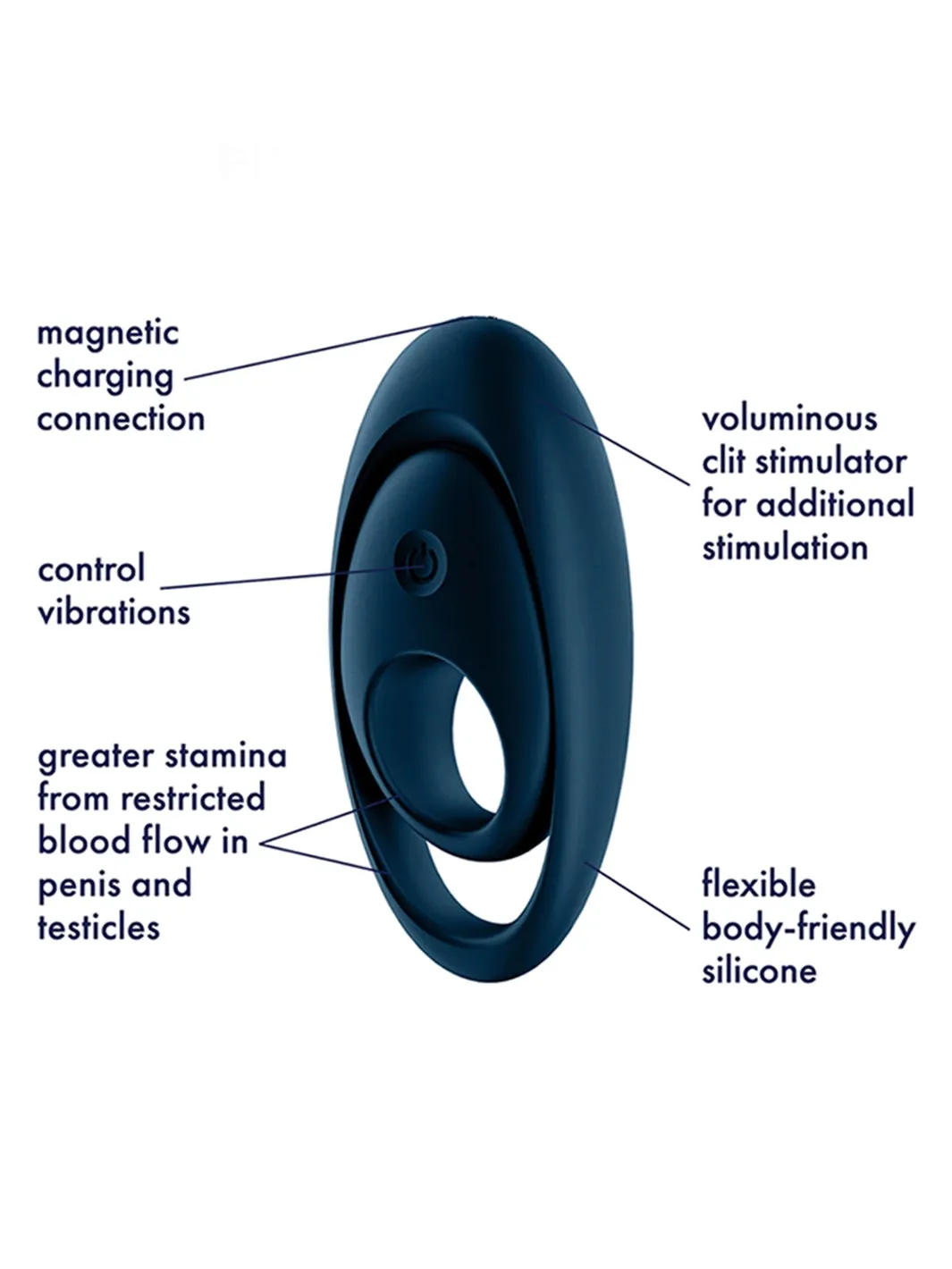 Satisfyer Glorious Duo Vibrating Penis Ring