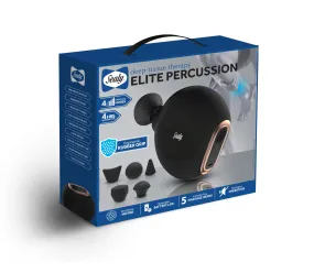 Sealy Compact Power Elite Percussive Massage Gun with 4 Intensity Modes (MA-108)