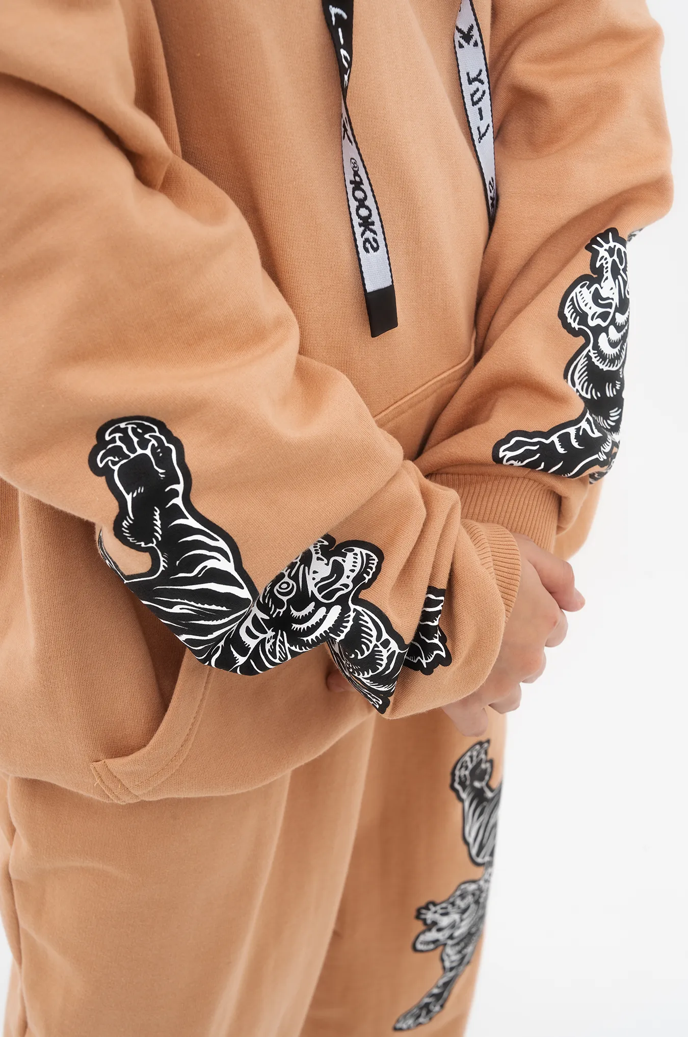 SKOOP® Retail Therapy Team Skoop Hoodie Tan