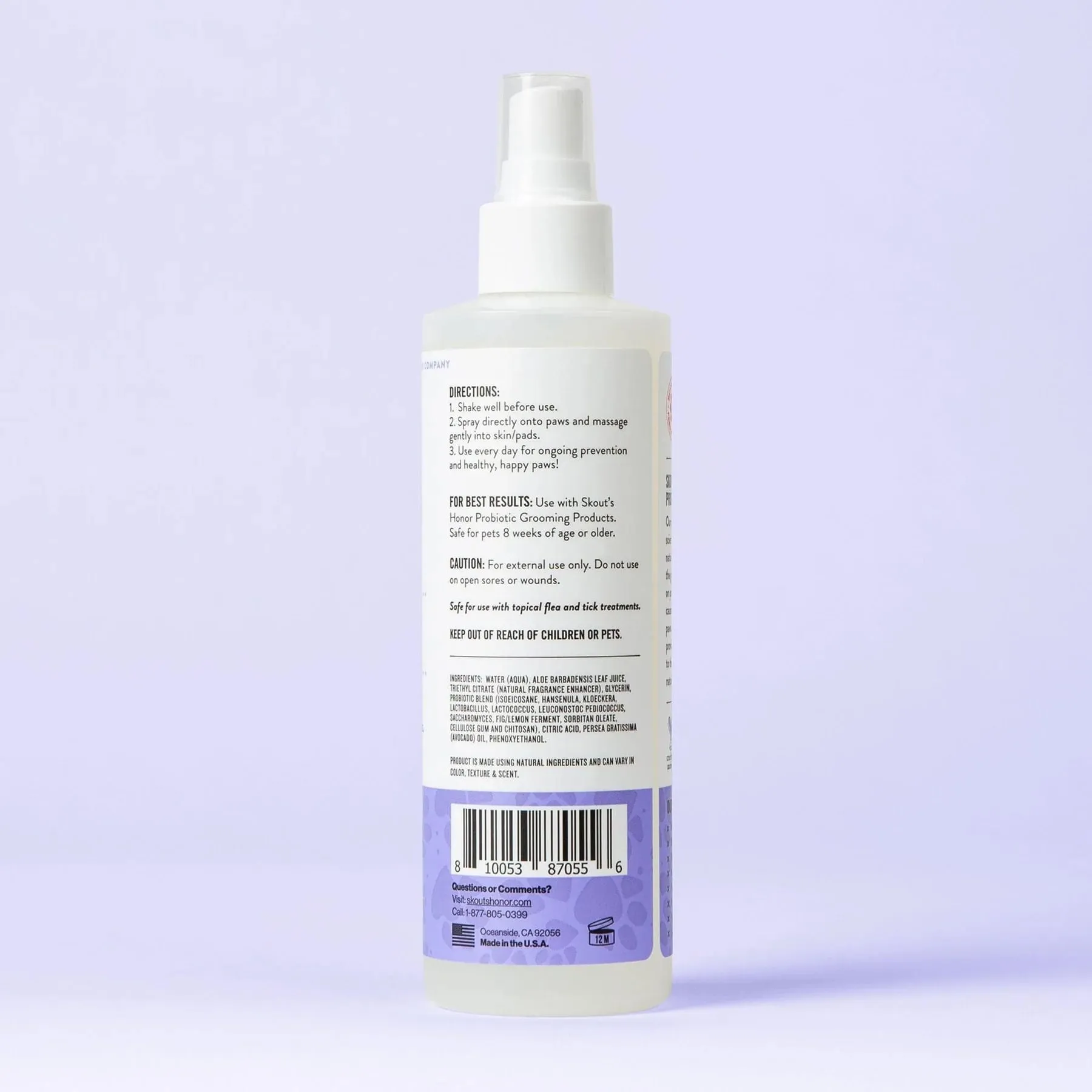Skout's Honor Probiotic Paw Spray, 8 oz