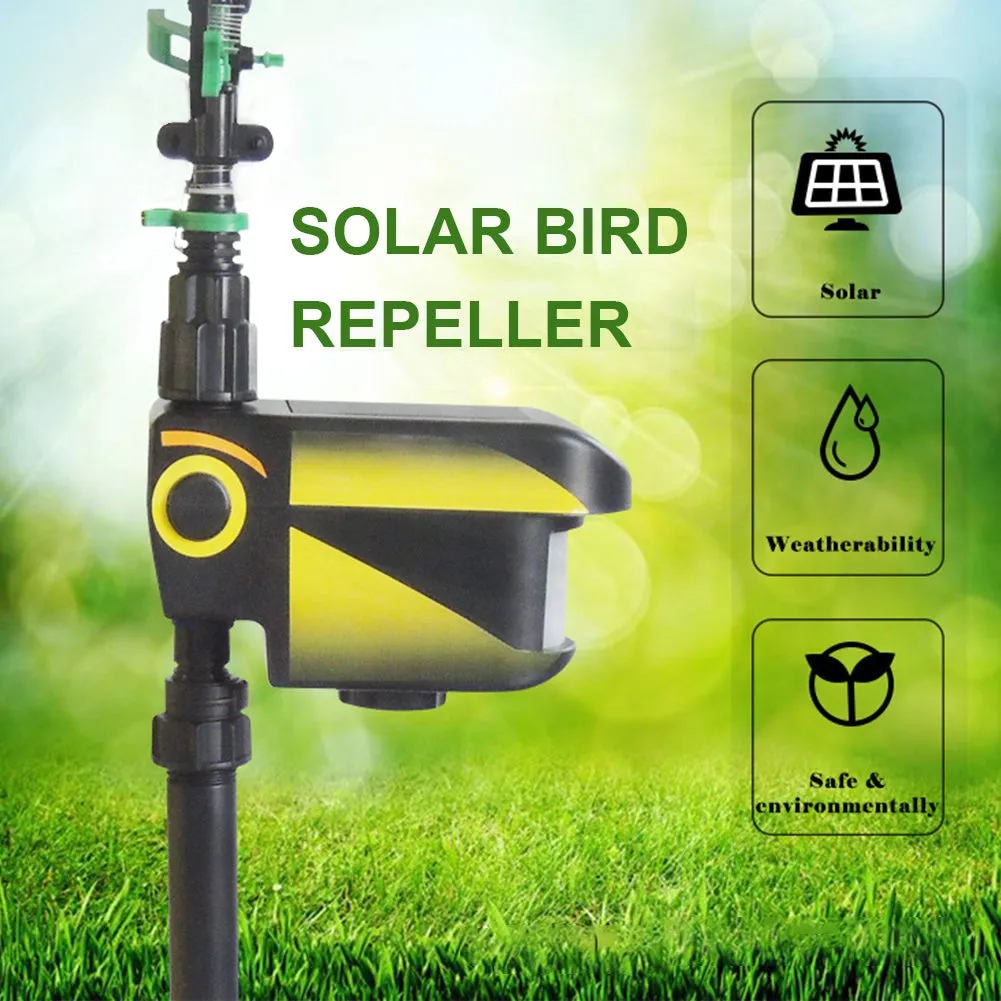 Solar Powered Motion Activated Deer Sprinkler PACK of 2 - Get Rid Of Deer