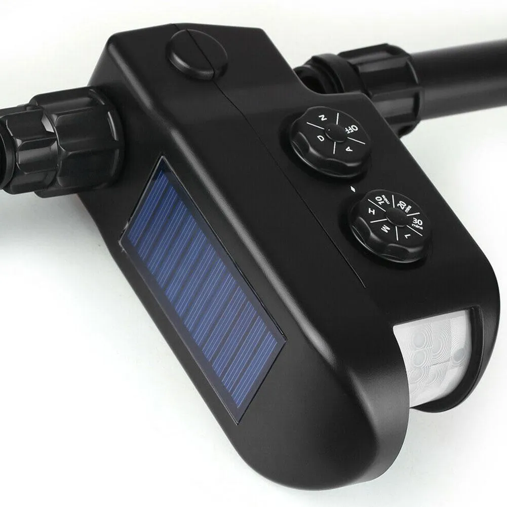 Solar Powered Motion Activated Deer Sprinkler PACK of 2 - Get Rid Of Deer