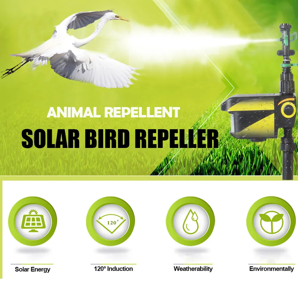 Solar Powered Motion Activated Deer Sprinkler PACK of 4 - Get Rid Of Deer