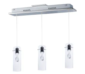 Solitaire 3-Light LED Pendant