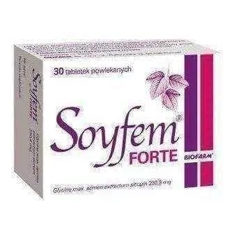 Soyfem FORTE 0,2308g x 30 tablets, menopause symptoms, menopause age, perimenopause