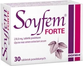 Soyfem FORTE 0,2308g x 30 tablets, menopause symptoms, menopause age, perimenopause