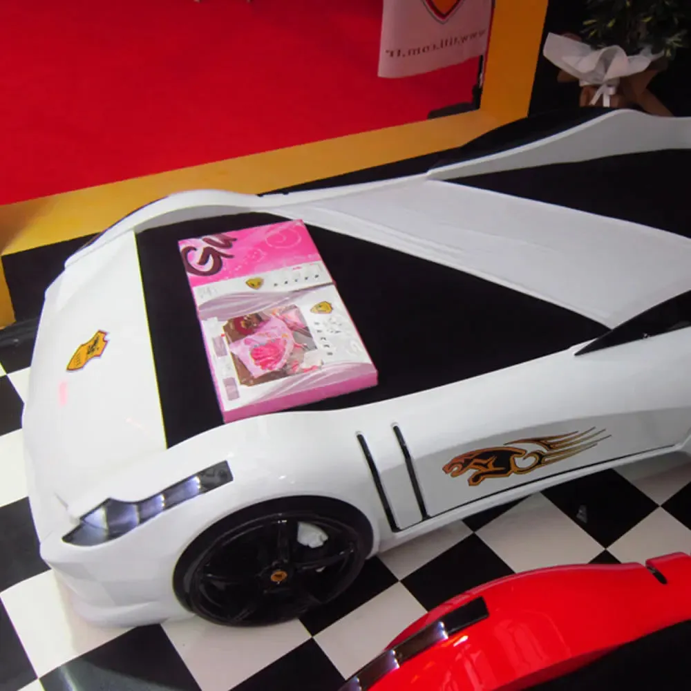 Spyder Race Car Bed w/LEDs & Sound Effects