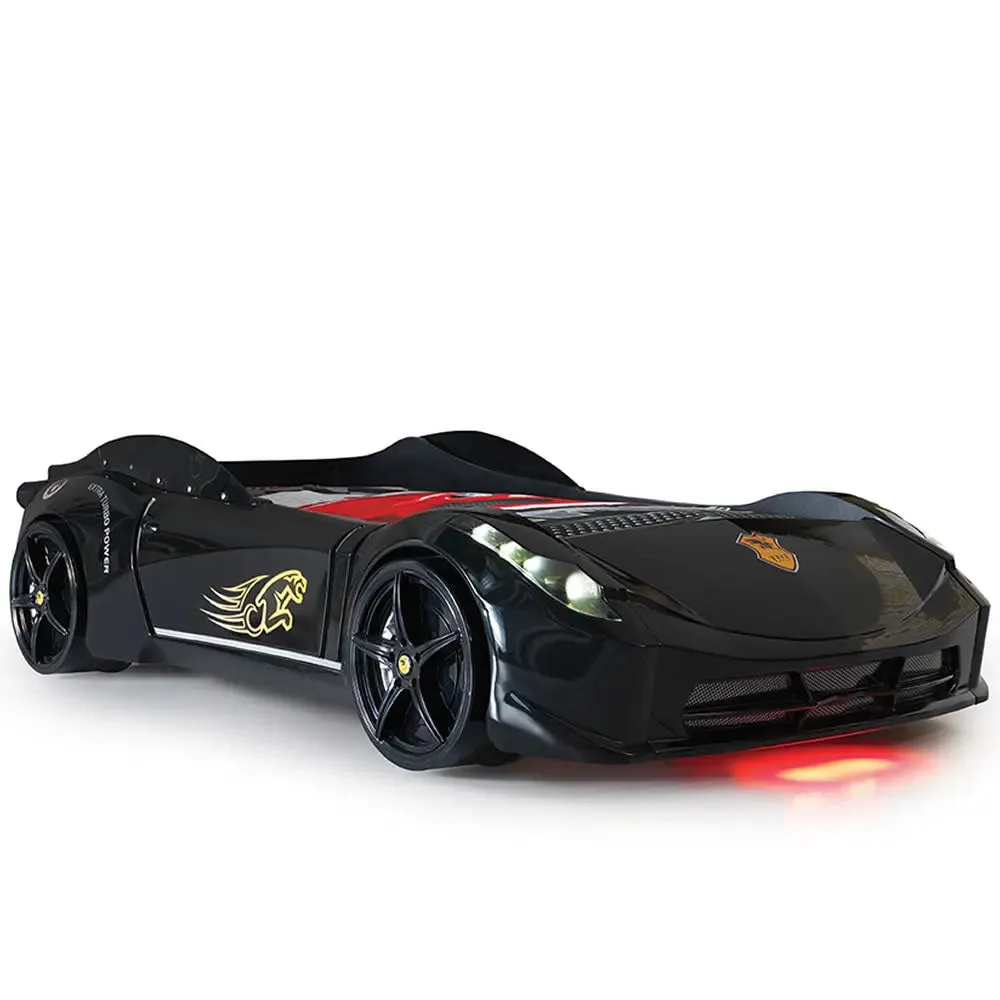 Spyder Race Car Bed w/LEDs & Sound Effects