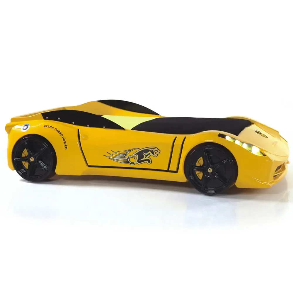 Spyder Race Car Bed w/LEDs & Sound Effects