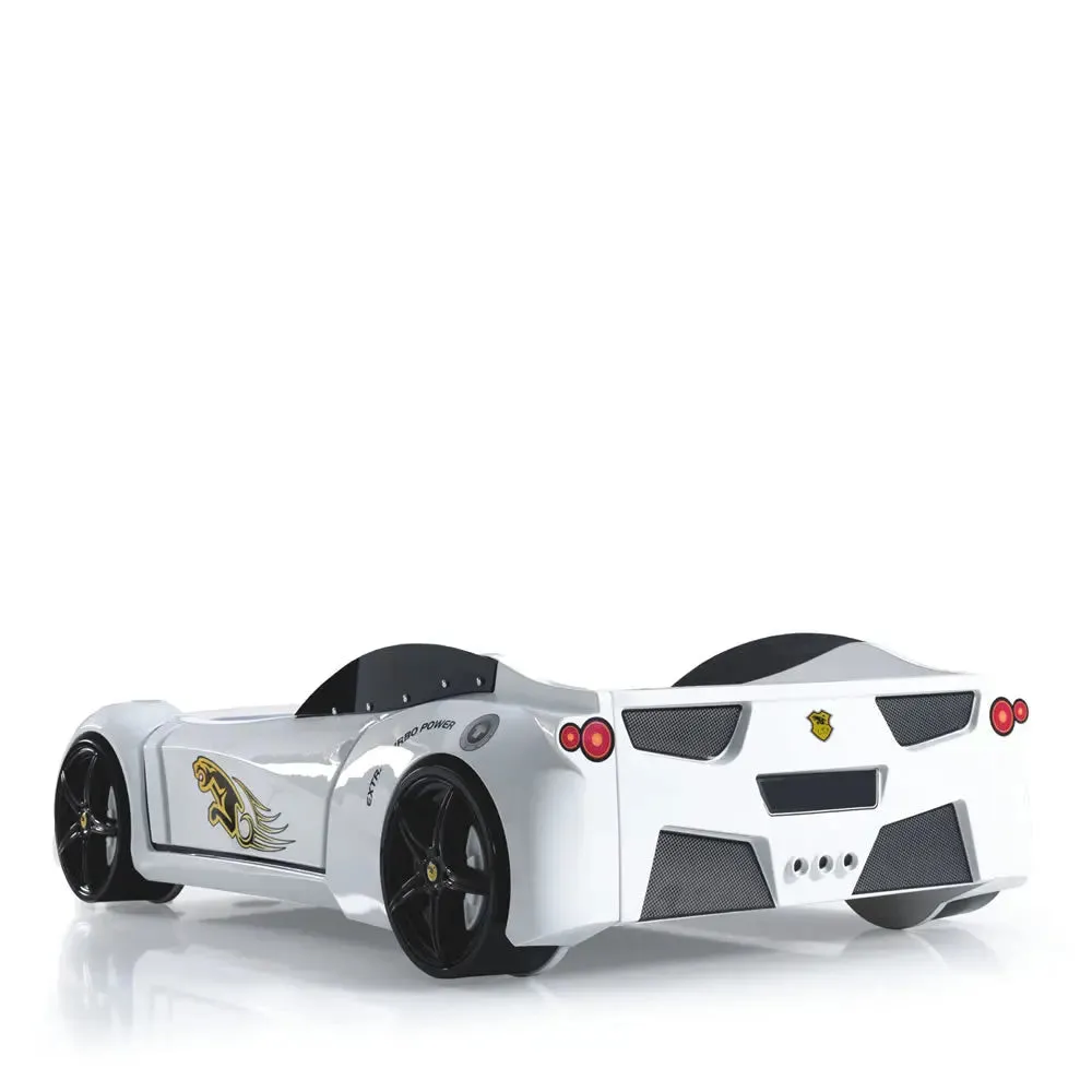 Spyder Race Car Bed w/LEDs & Sound Effects