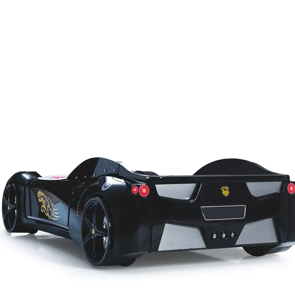 Spyder Race Car Bed w/LEDs & Sound Effects