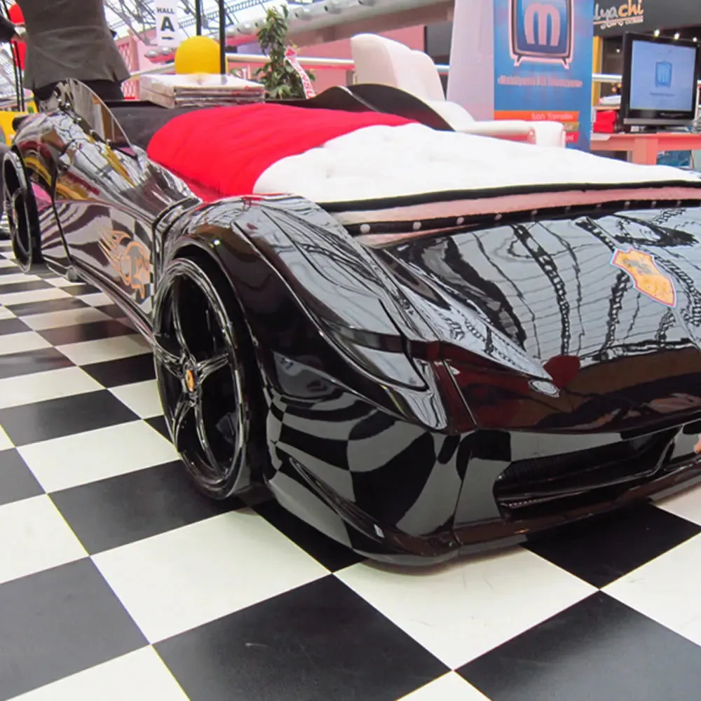 Spyder Race Car Bed w/LEDs & Sound Effects