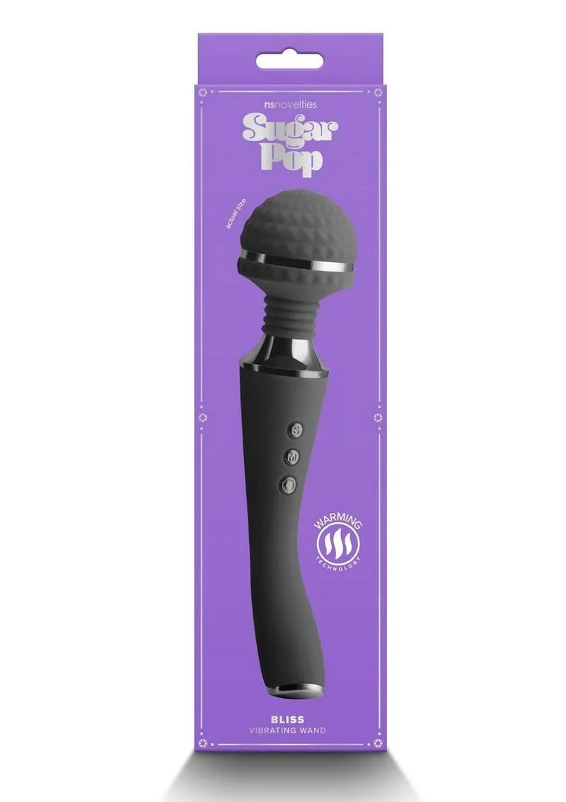 Sugar Pop Bliss Rechargeable Silicone Wand Massager