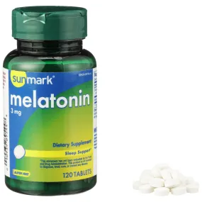 sunmark® Melatonin Natural Sleep Aid