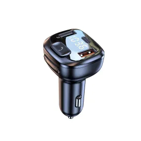 T08 Wireless FM Radio Transmitter For Car Dual USB QC3.0 Fast