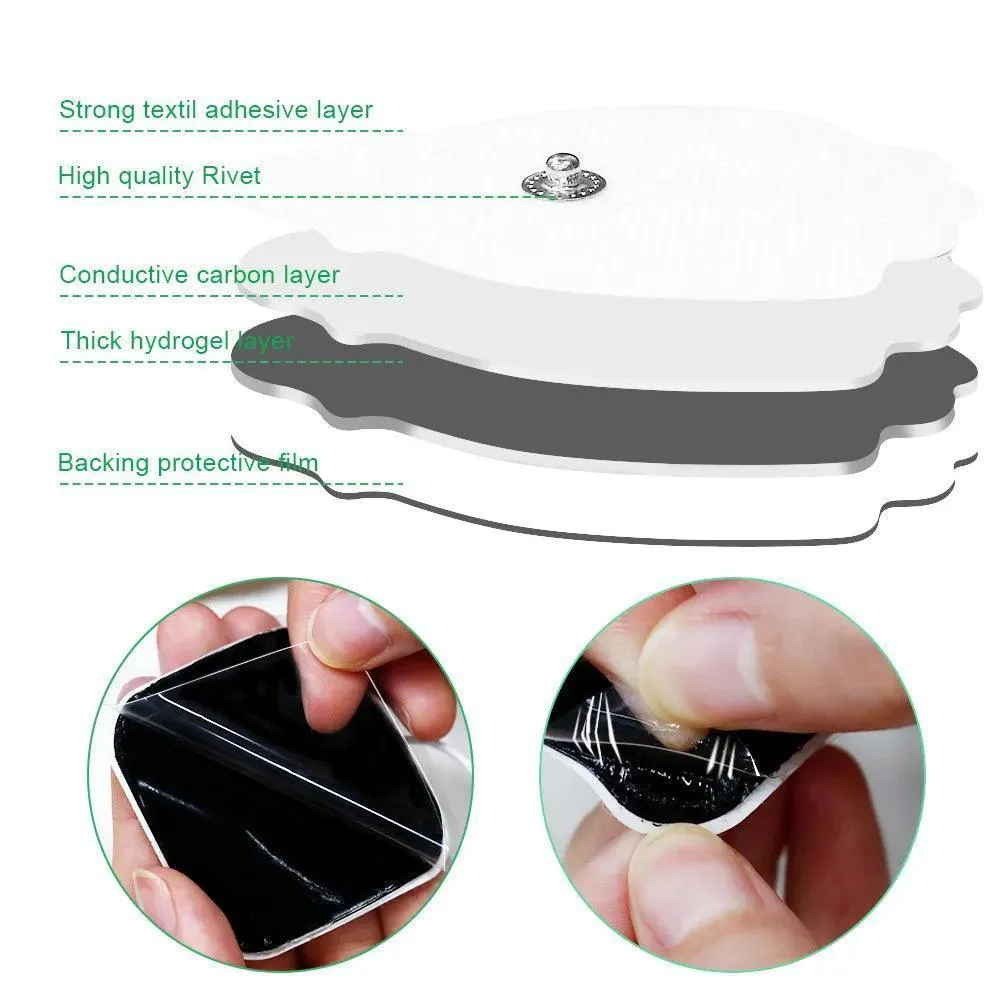 Tens Massager Electrode Pads: Pain Relief & Muscle Therapy Kit