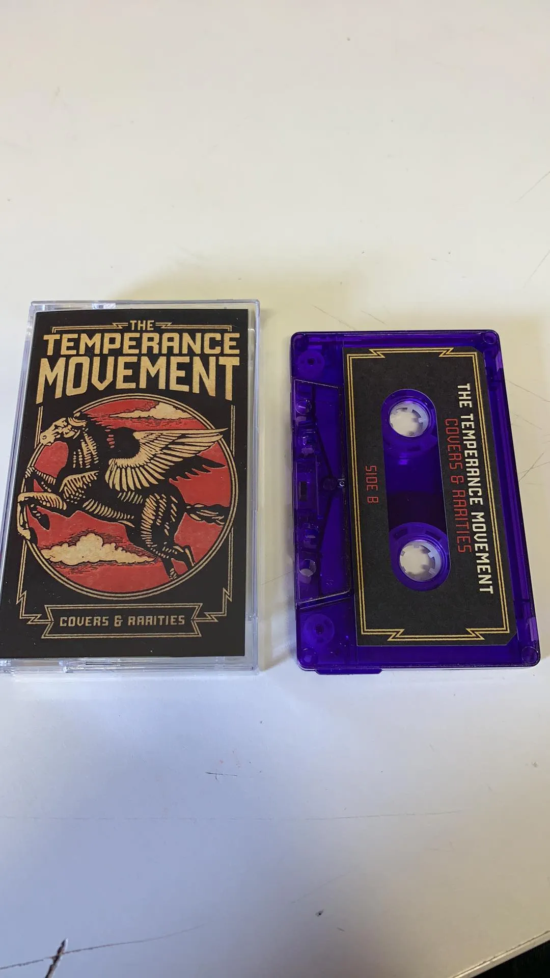 The Temperance Movement "Covers & Rarities" Deep Purple Cassette Tape