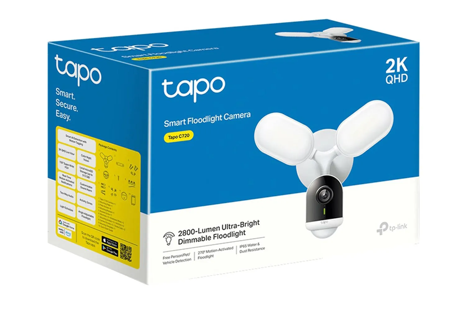 TP-Link Tapo C720 Smart Floodlight Camera