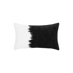 TRANSITION CHARCOAL LUMBAR PILLOW