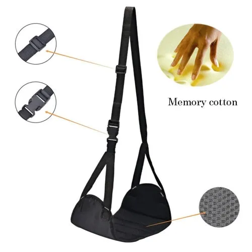 Travel Foot Hammock Footrest for Airplane