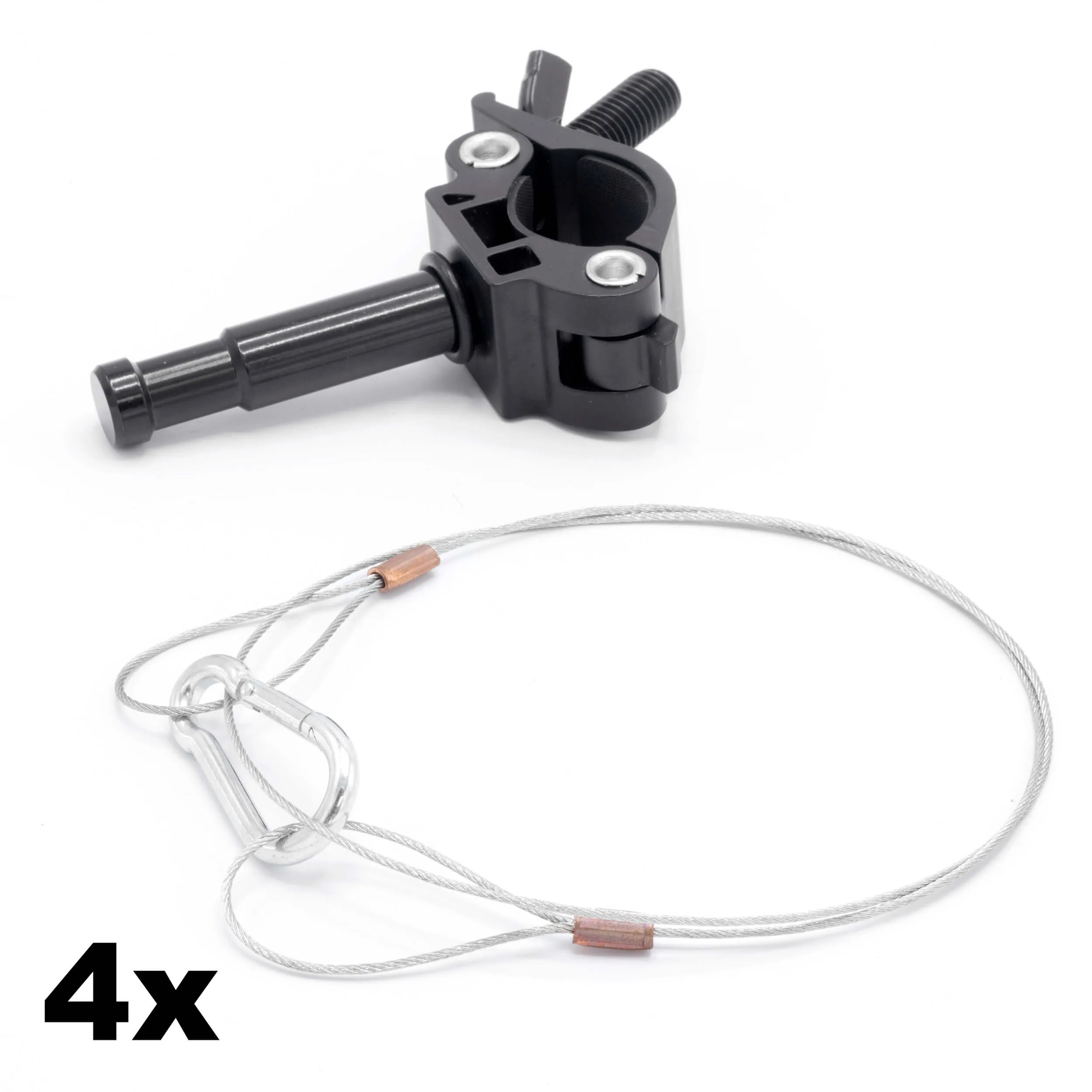 Truss Accessory Kit for 4x Video/Studio Lights  (Diameter: 30-35mm)