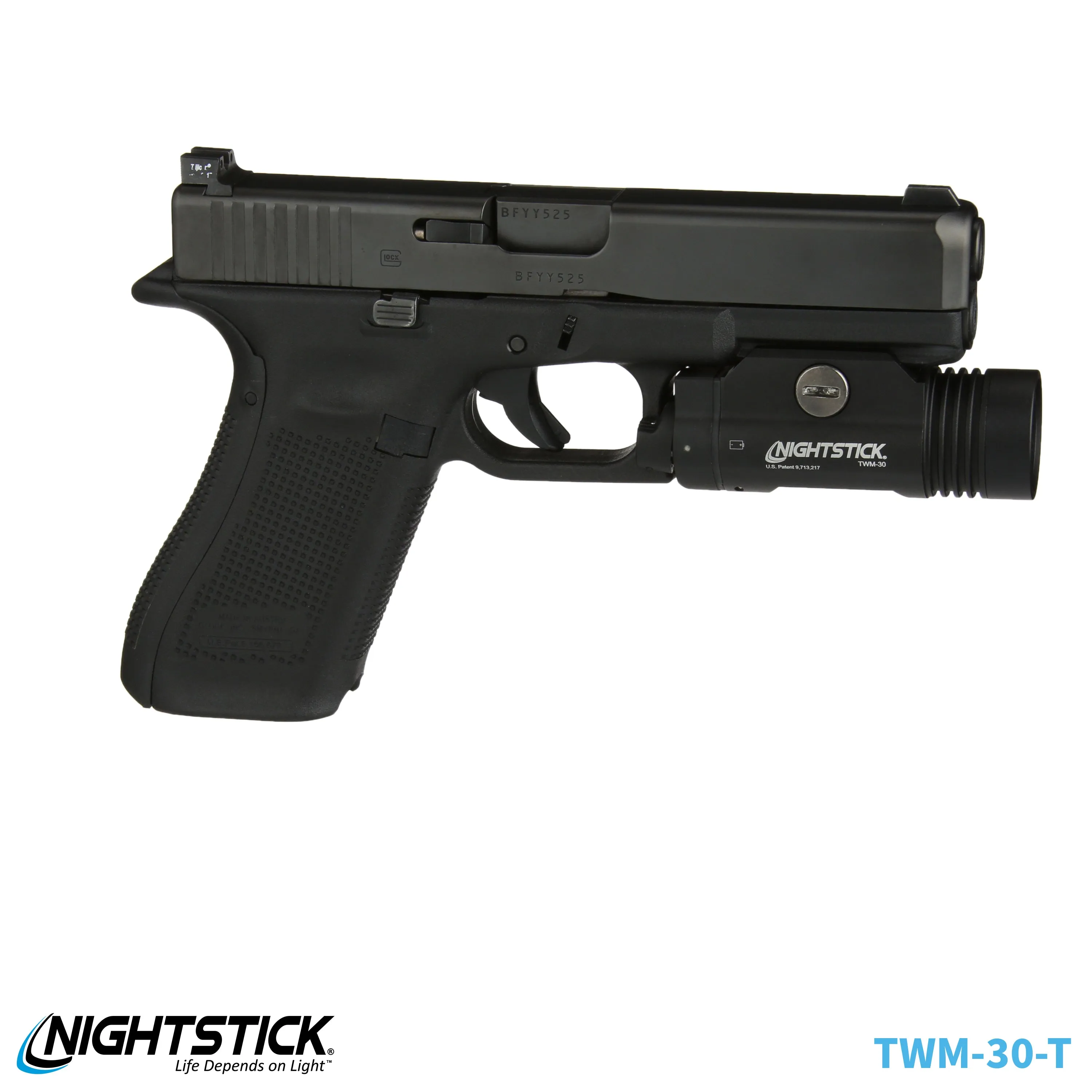 TWM-30-T: Turbo High Candela Tactical Weapon-Mounted Light