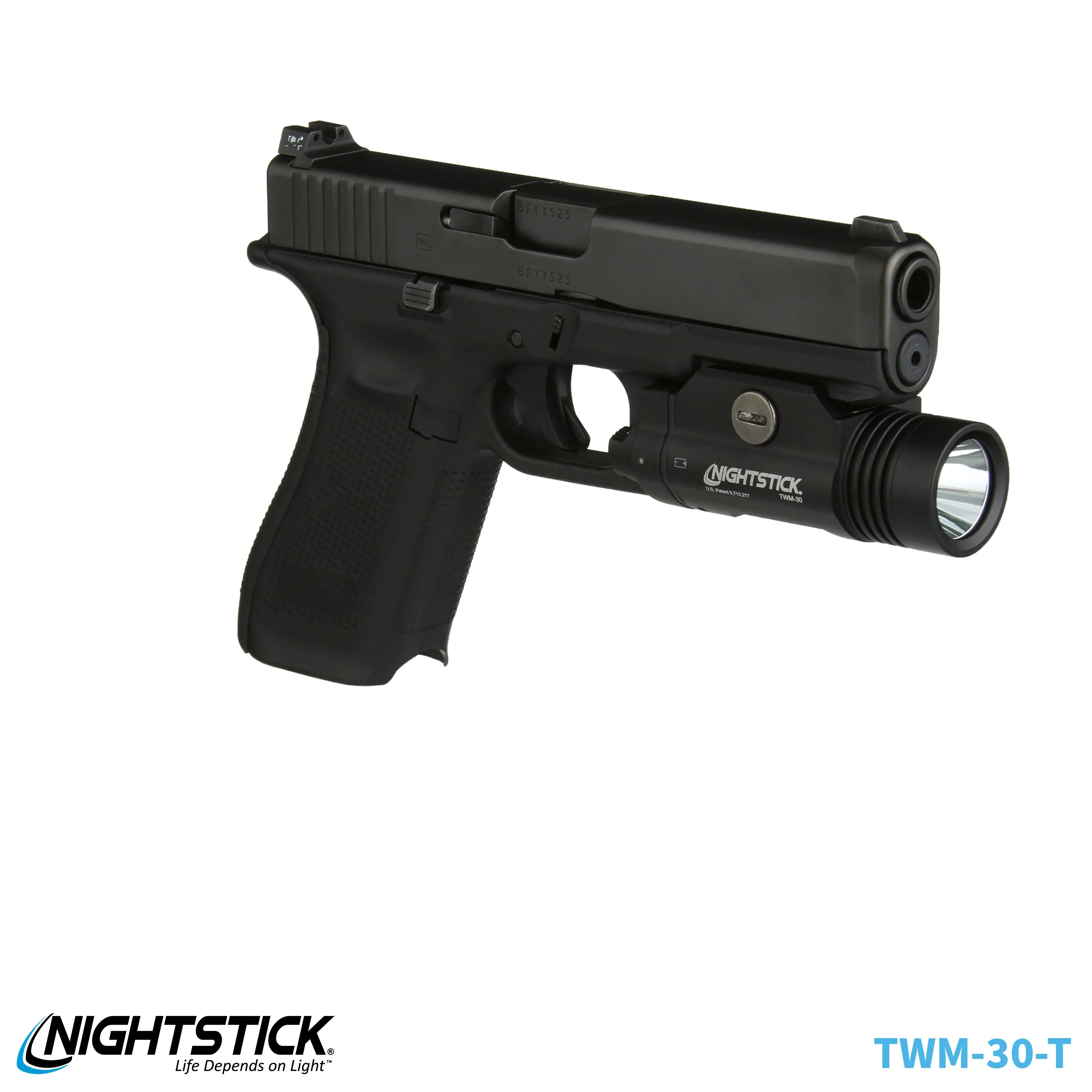 TWM-30-T: Turbo High Candela Tactical Weapon-Mounted Light