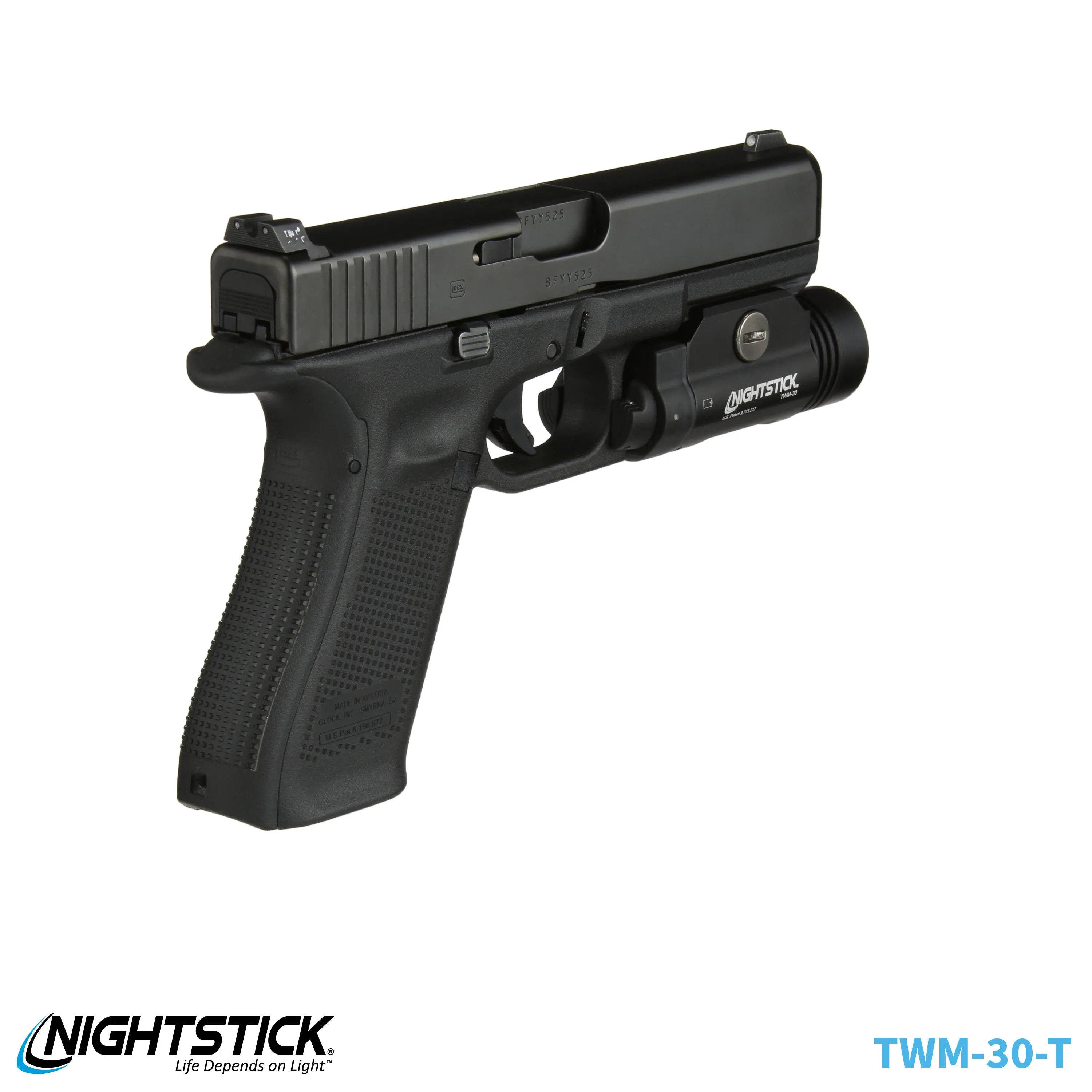 TWM-30-T: Turbo High Candela Tactical Weapon-Mounted Light
