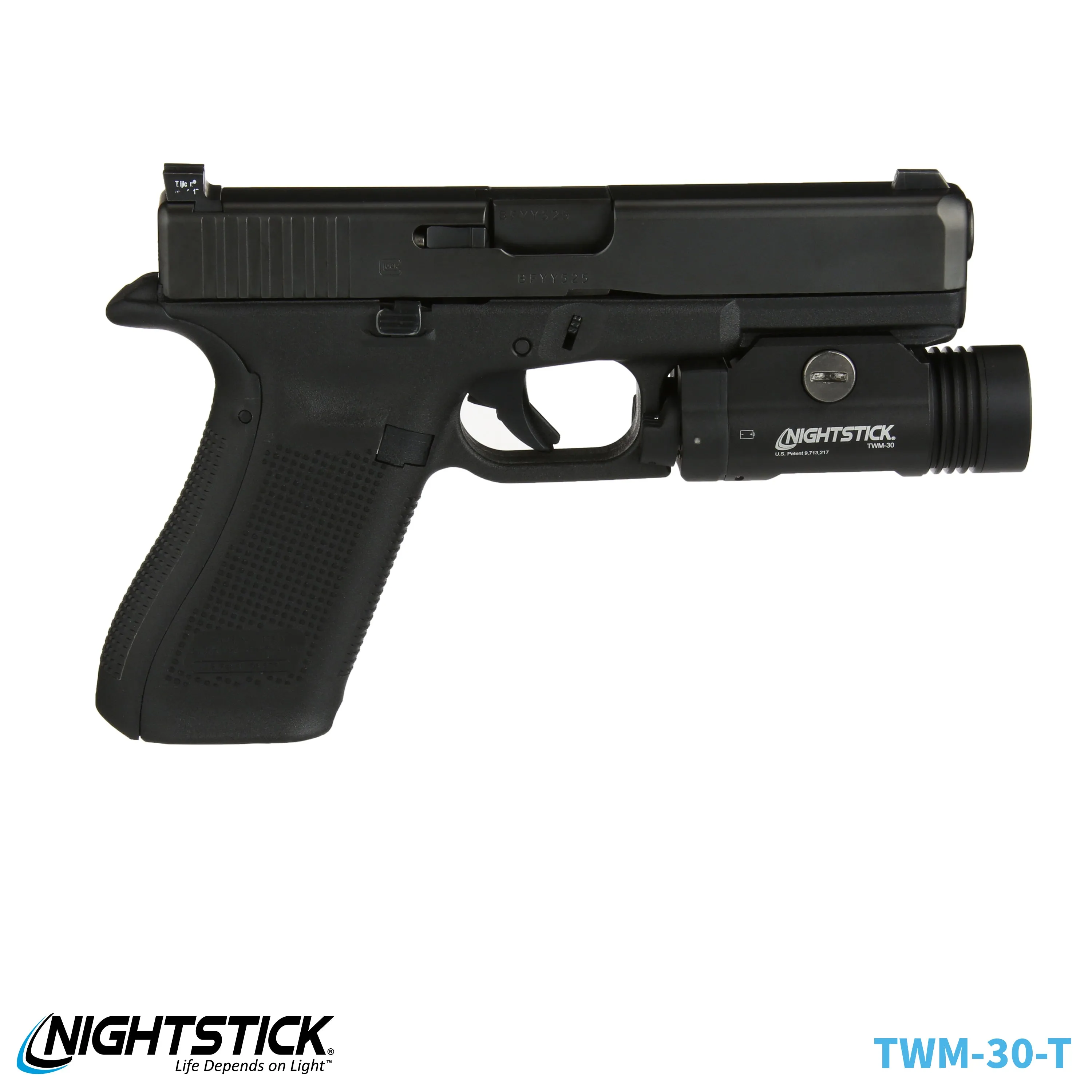 TWM-30-T: Turbo High Candela Tactical Weapon-Mounted Light