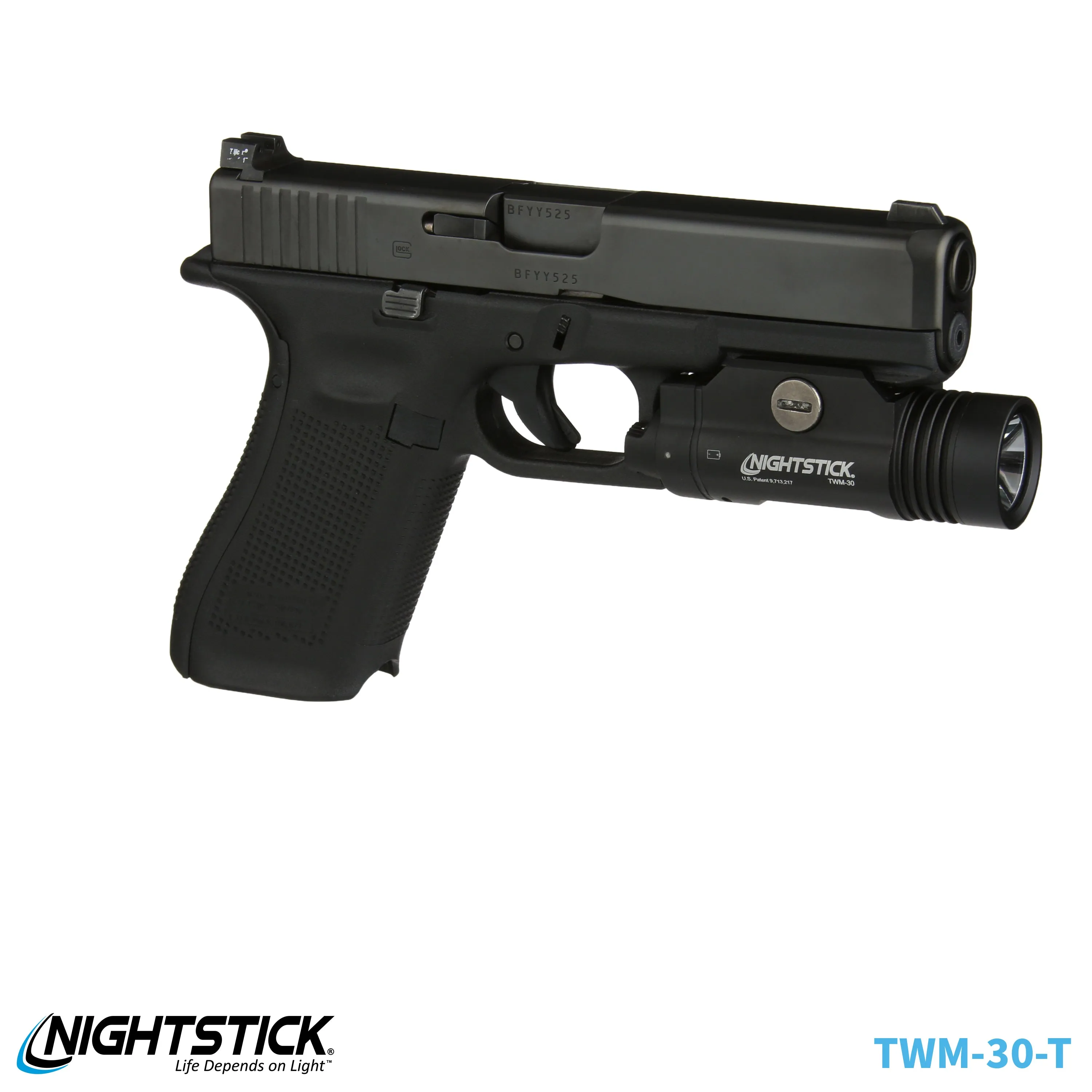TWM-30-T: Turbo High Candela Tactical Weapon-Mounted Light