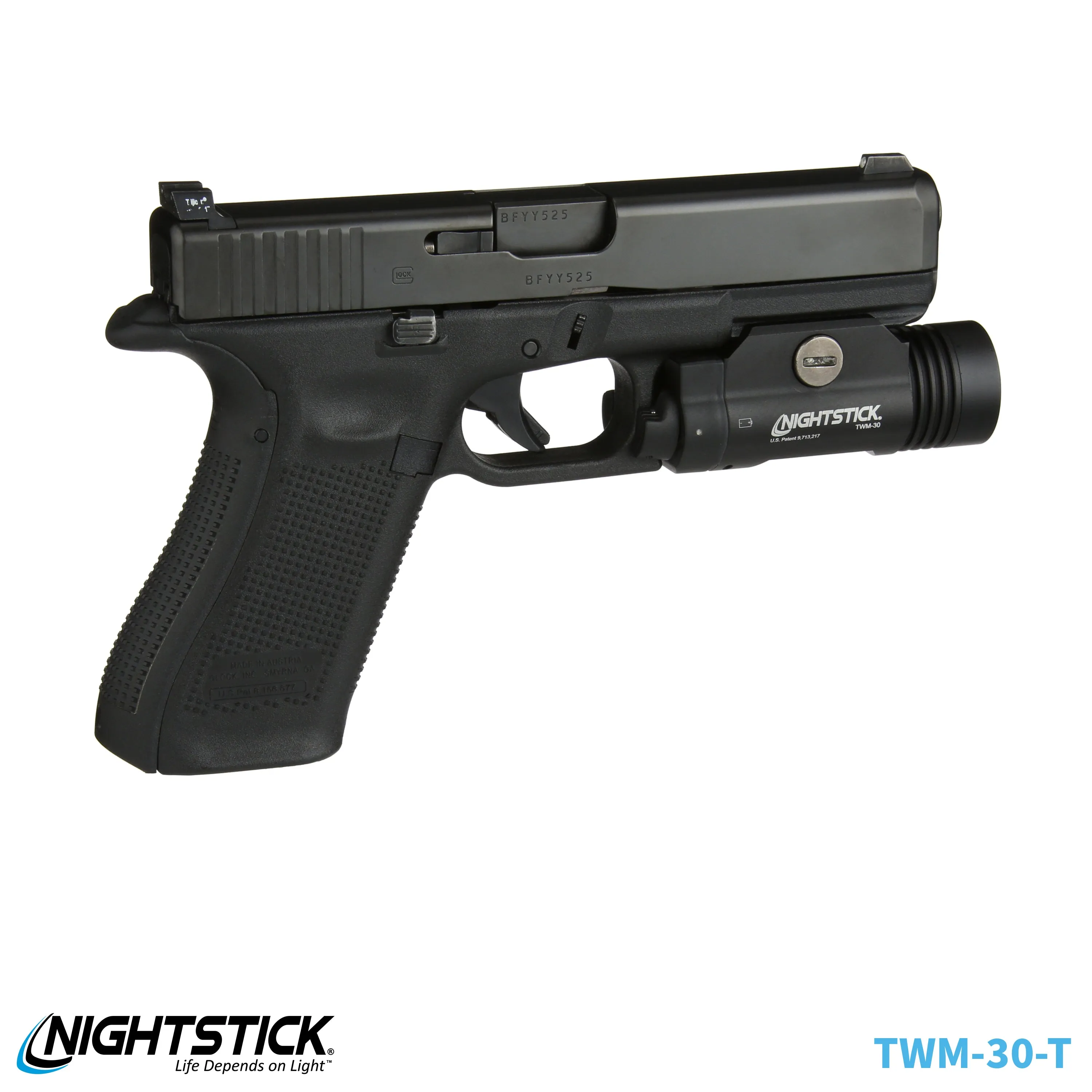 TWM-30-T: Turbo High Candela Tactical Weapon-Mounted Light