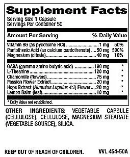 Ultimate Sleep Formula*, 50 vcap (item 454005000)