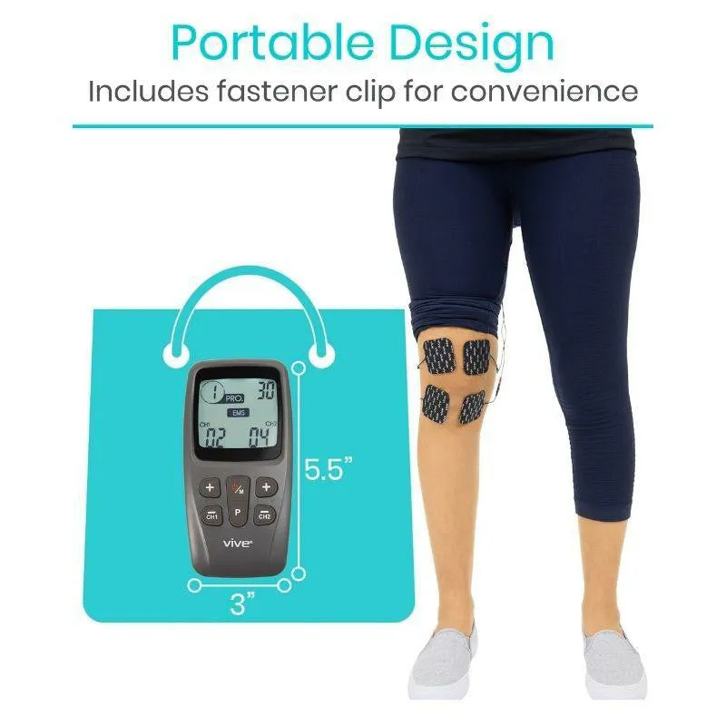 Vive Health EMS TENS Unit - Gray