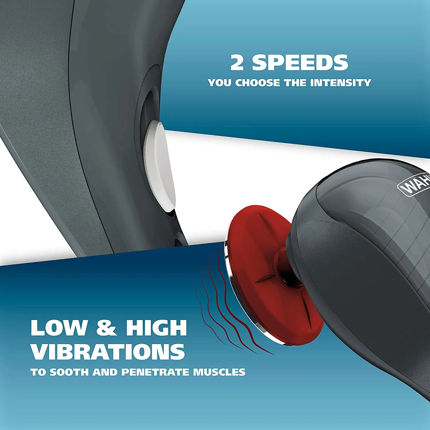 WAHL Deluxe Heat Therapy Massager - 4186