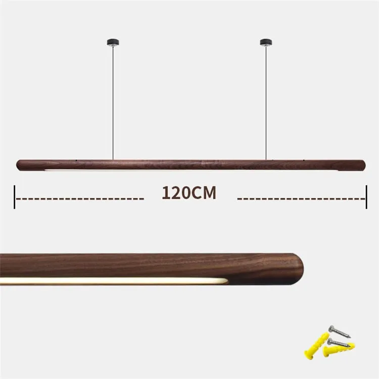 Walnut Hanging Light: Unique and Stylish Lighting Solution