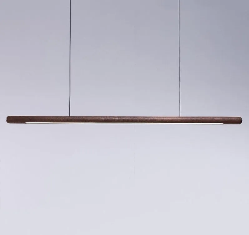 Walnut Hanging Light: Unique and Stylish Lighting Solution