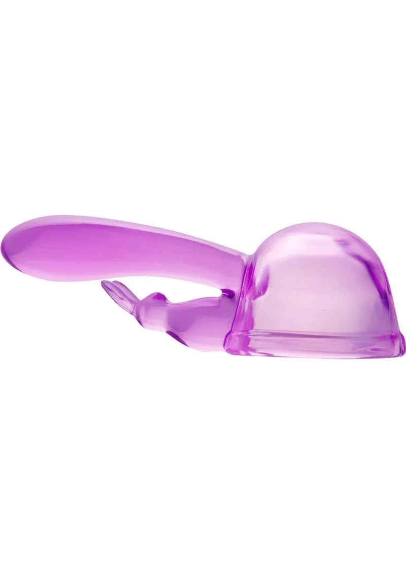 Wand Essentials Original Rabbit Dual Stimulation Wand Attachment