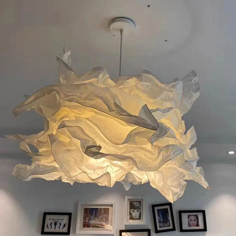 White Ceiling Light, Rice Paper Ceiling Light