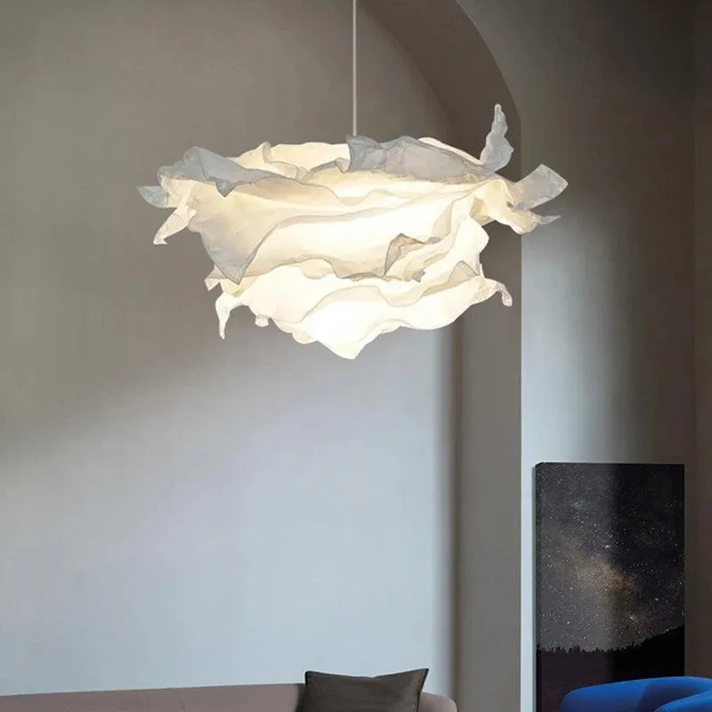 White Ceiling Light, Rice Paper Ceiling Light