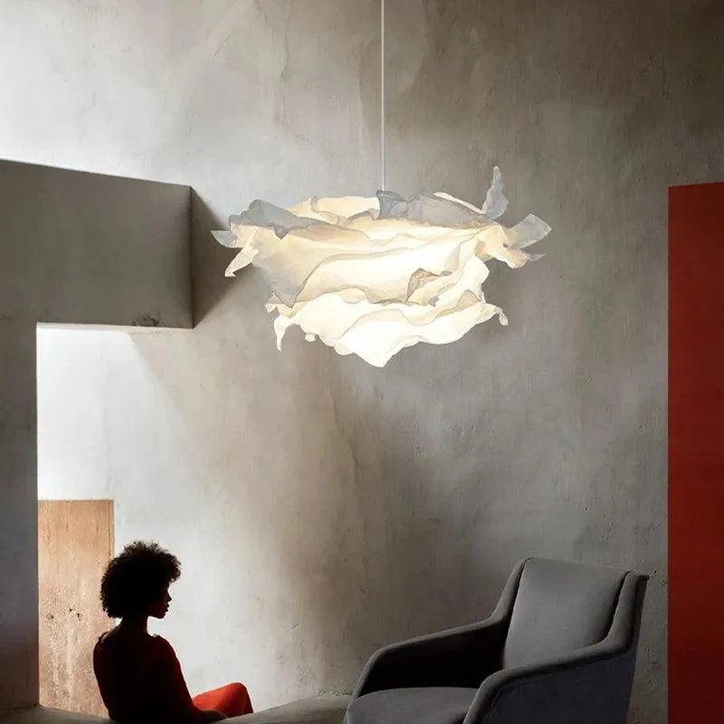 White Ceiling Light, Rice Paper Ceiling Light