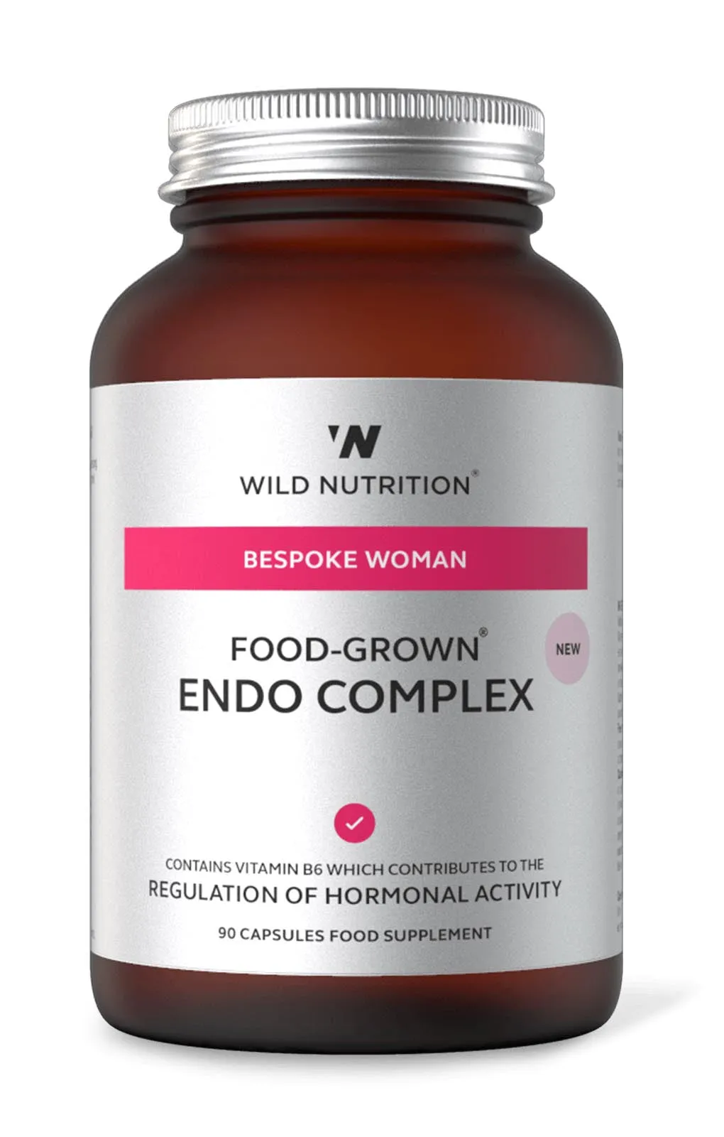 Wild Nutrition Food-Grown Endo Complex 90 caps