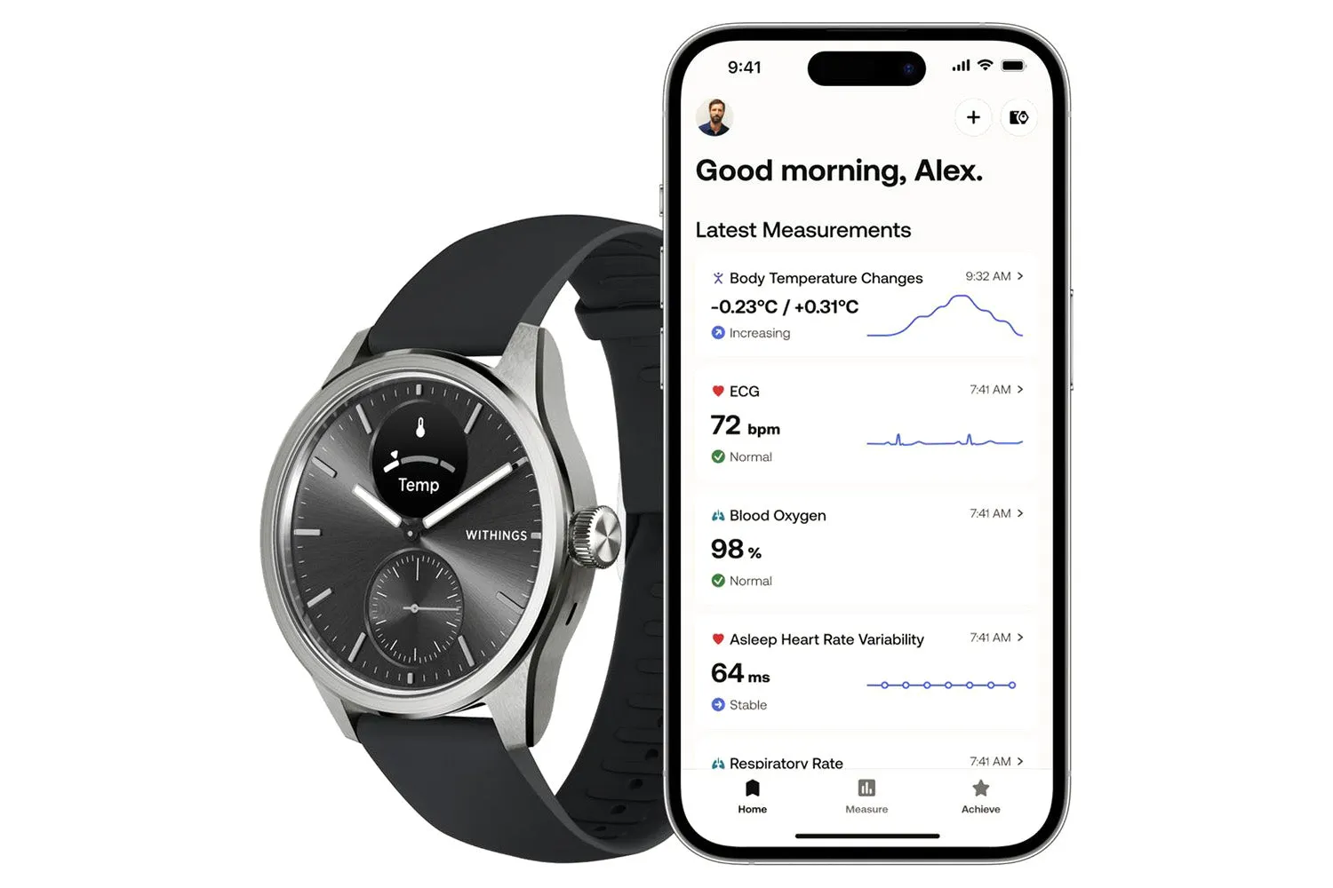 Withings ScanWatch 2 Light | 32 mm | Black