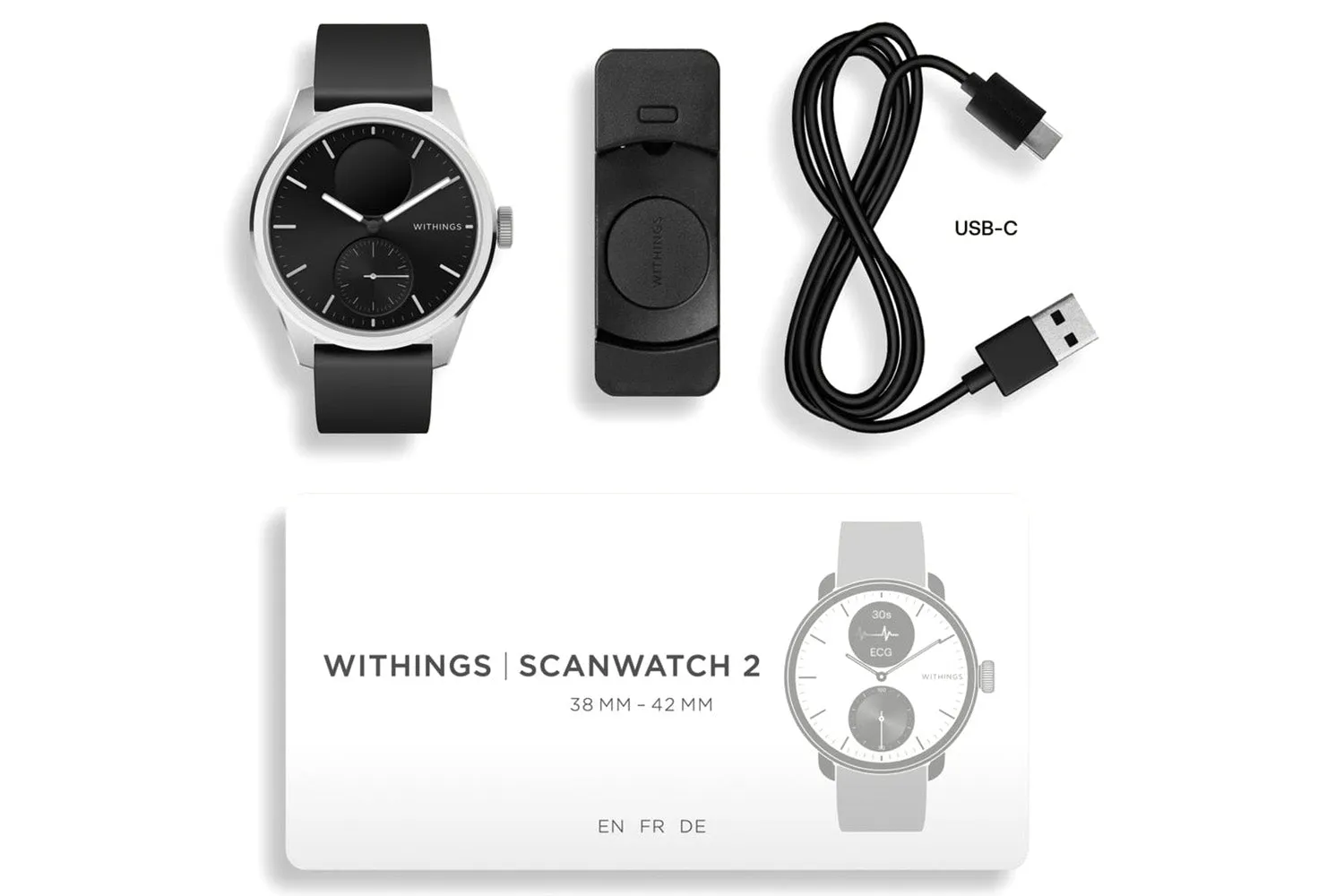 Withings ScanWatch 2 Light | 32 mm | Black