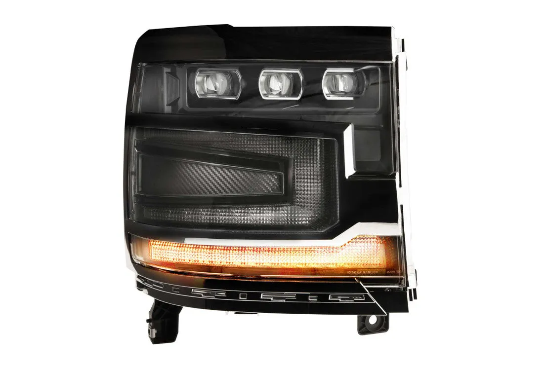 XB LED Headlights: Chevrolet Silverado 1500 (16-18) (Pair / ASM)