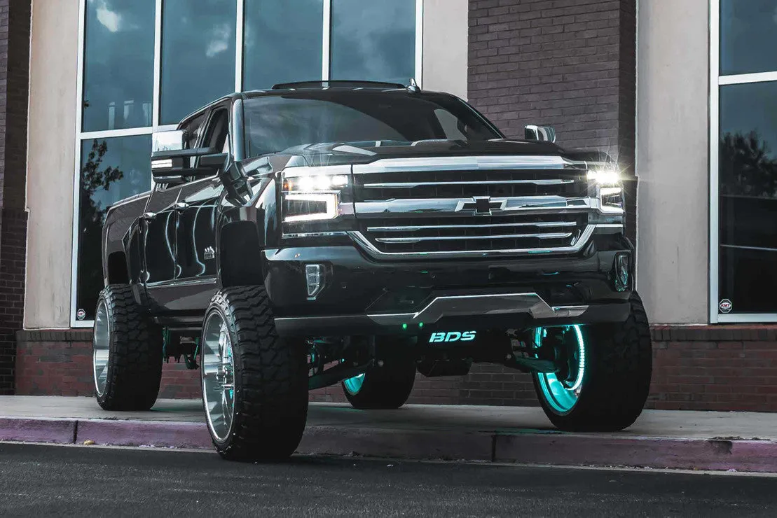 XB LED Headlights: Chevrolet Silverado 1500 (16-18) (Pair / ASM)