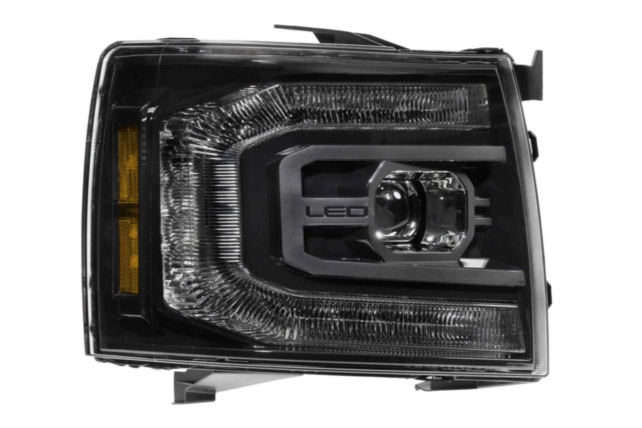 XB LED Headlights: Chevy Silverado (07-13) (Pair / ASM / Gen II)