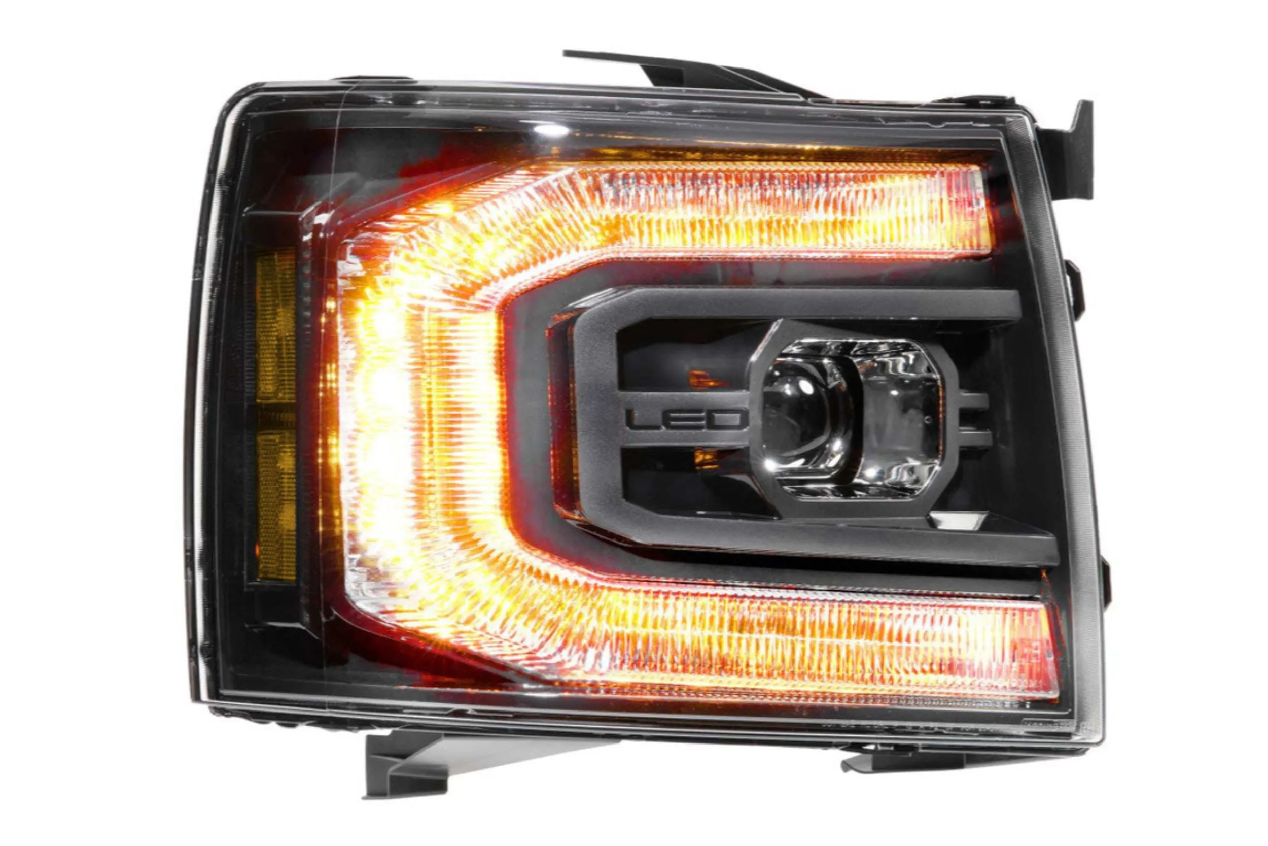 XB LED Headlights: Chevy Silverado (07-13) (Pair / ASM / Gen II)