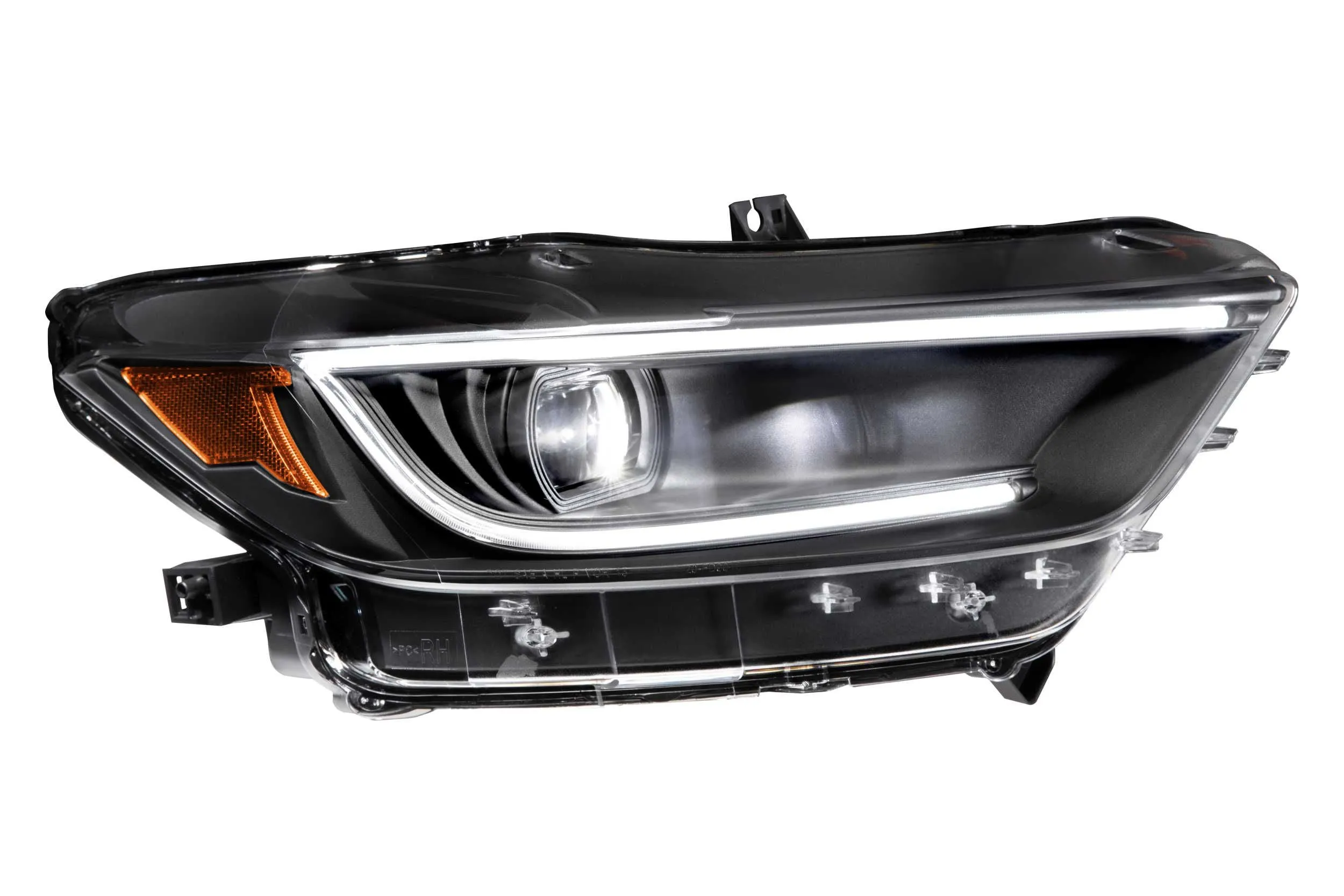 XB LED Headlights: Ford Mustang (15-17) (Pair / ASM)