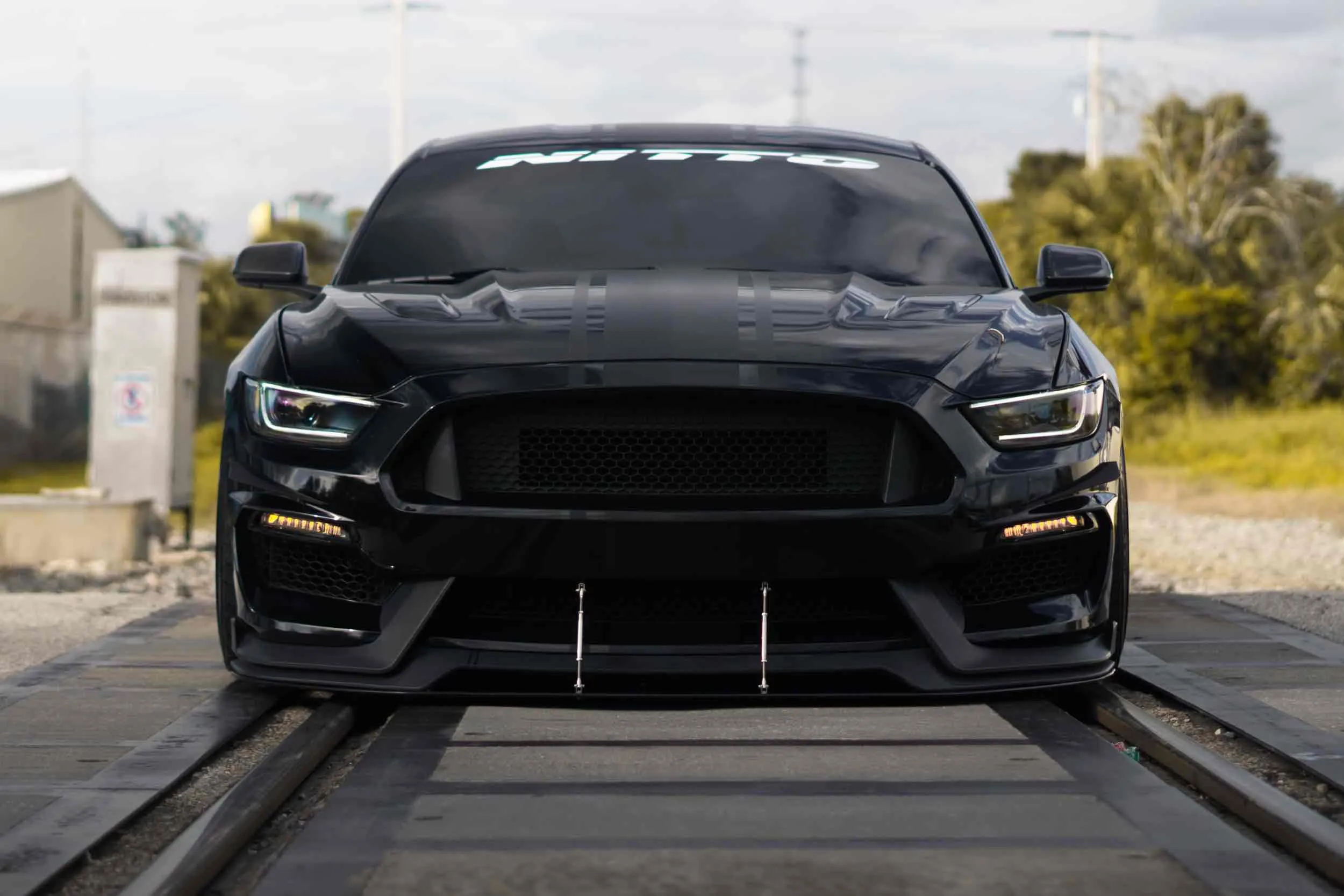 XB LED Headlights: Ford Mustang (15-17) (Pair / ASM)